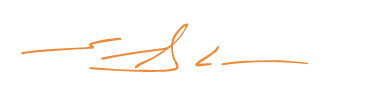 Evan Cooke's name in cursive script